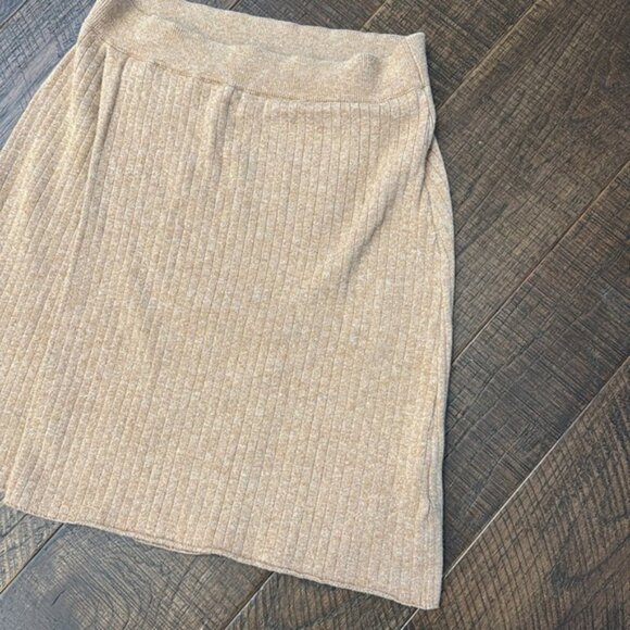 Free People Women's Mod Wrap Skirt Caramel Heather - Picture 6 of 13